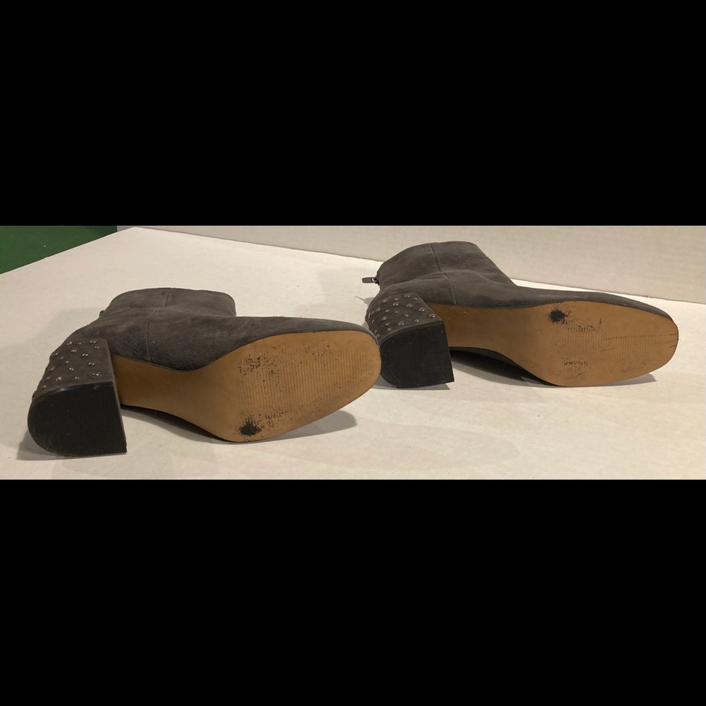 Gap Charcoal Square Toe Block Heel Booties - image 6